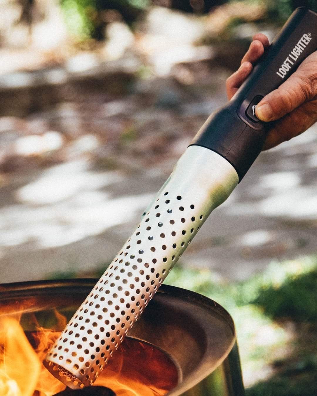 New Looft Lighter Perfect for BBQ’s, Firepits, Fireplaces, Pizza Ovens!