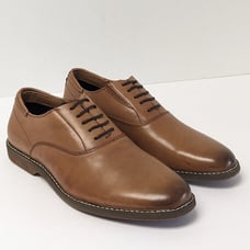 Steve Madden Waldorf Lace Up Oxford, Tan Leather, Men's 7.5 M