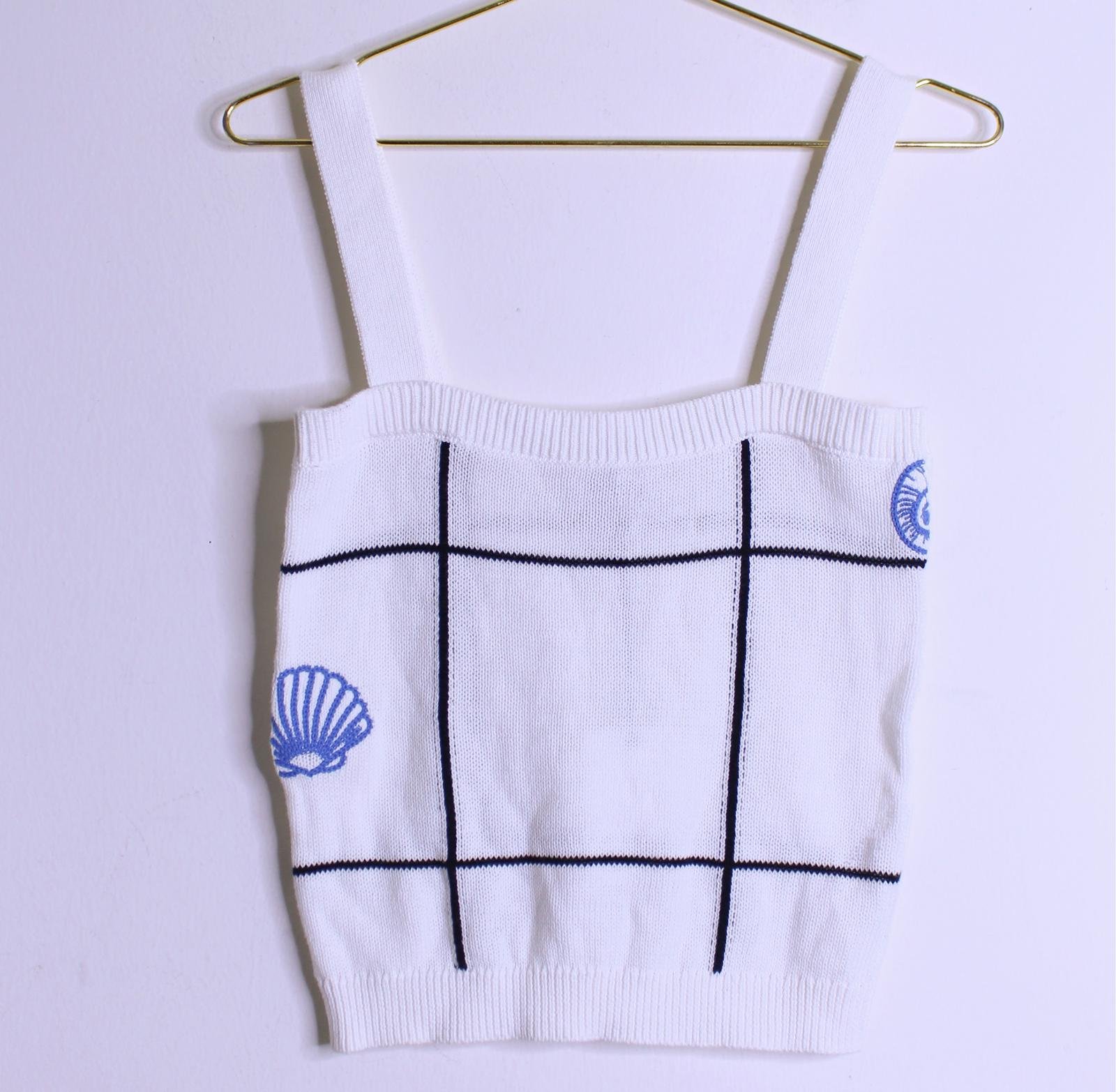 NWT 27 Miles White Amelie Knit Tank - Small