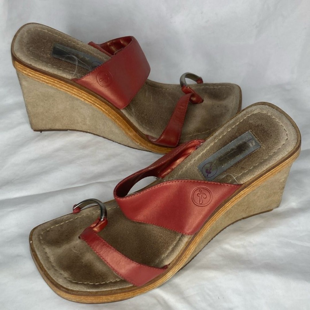 Bronx Brazil VTG 90s block heels