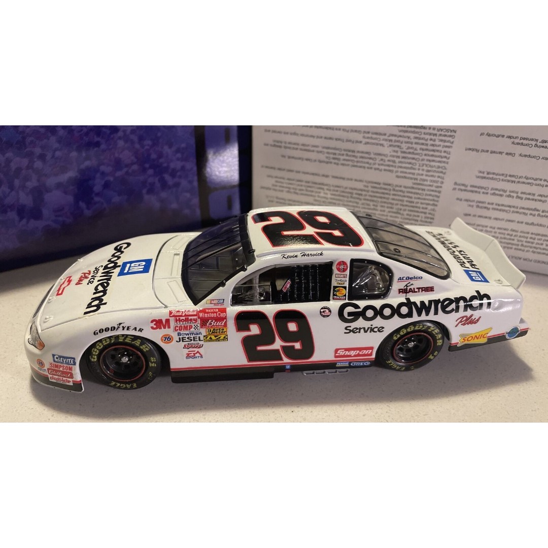 #29 Kevin Harvick GM Goodwrench 2001 FIRST START / BLACK CUSTOM DIECAST 1/24