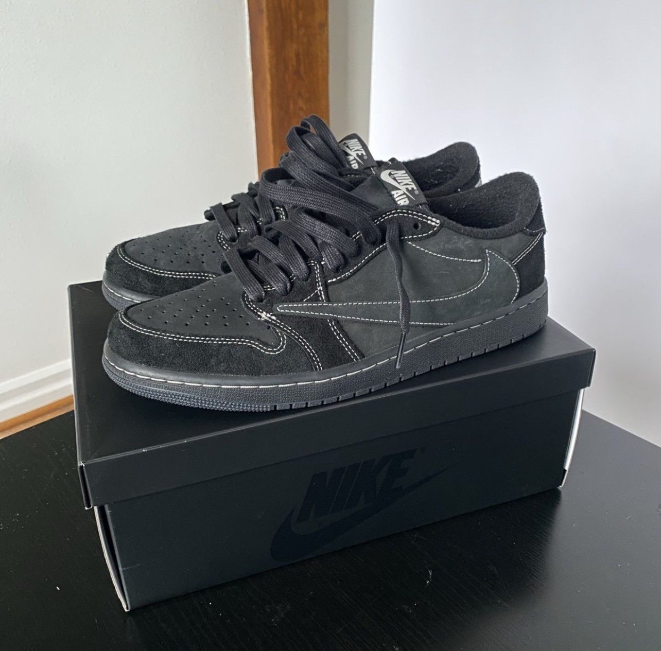 travis Scott 1s black Phantom