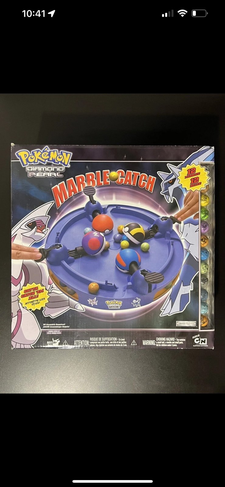 Pokemon Diamond and Pearl Marble Catch Game 2007 Jakks Pacific BRAND NEW SEALED