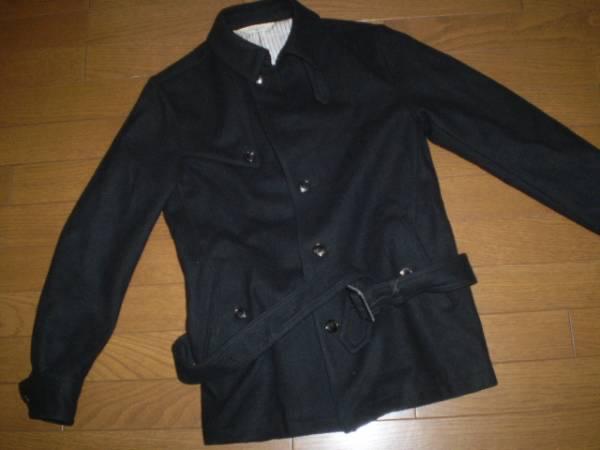 EDIFICE Single Wool Melton Coat