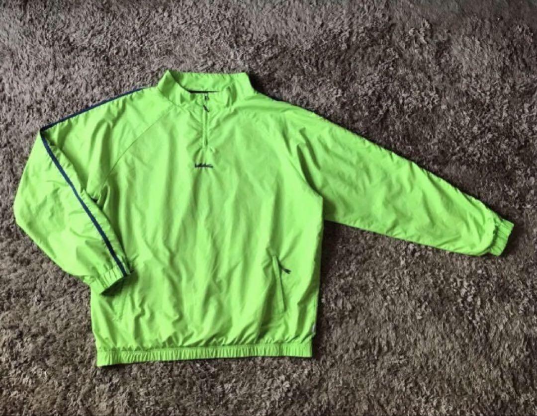 人気新品 Half-Zip Nylon ballaholic Jacket Windbreaker XXL ウェア