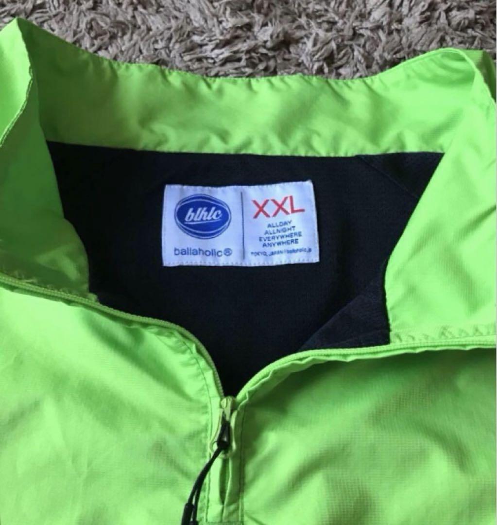 【送料無料】 Nylon ballaholic Half-Zip Windbreaker XXL Jacket ウェア