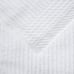 10-Piece 100% Cotton Rib Fleece Bath Towel Set (White)