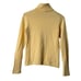 Kinross 100% Cashmere Sweater Size S Yellow Turtleneck Pullover Old Money Luxury