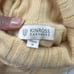 Kinross 100% Cashmere Sweater Size S Yellow Turtleneck Pullover Old Money Luxury