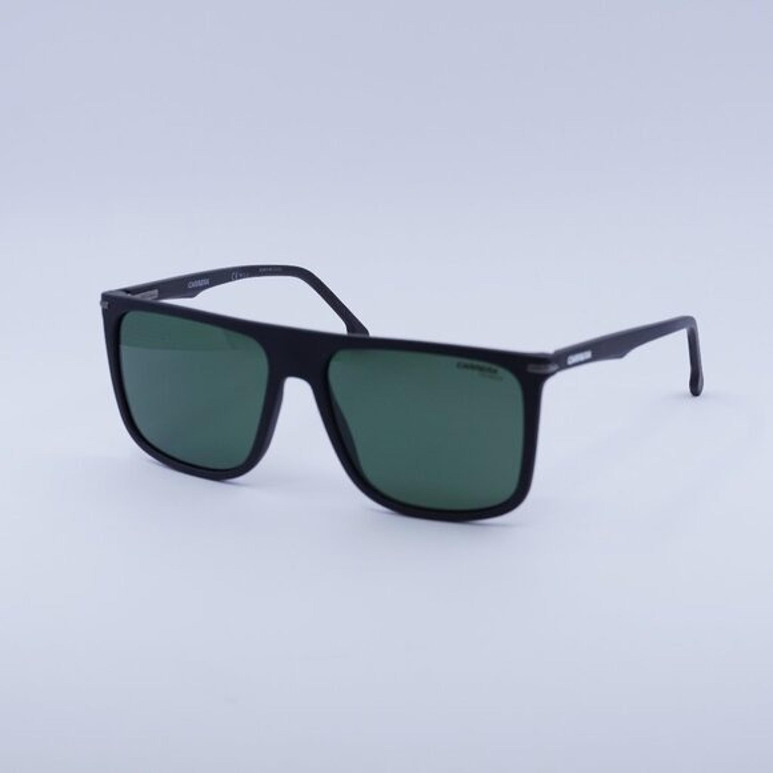 New CARRERA278/S 0003 UC Polarized Sunglasses - Black Frame, Green Lenses