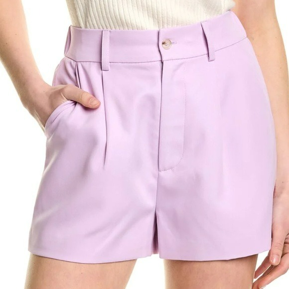 WALTER BAKER Jasmine Shorts Size XL Lavender Purple NWT 158 Pockets