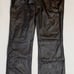 Size 4 XO XO Genuine Leather Pants (Black)