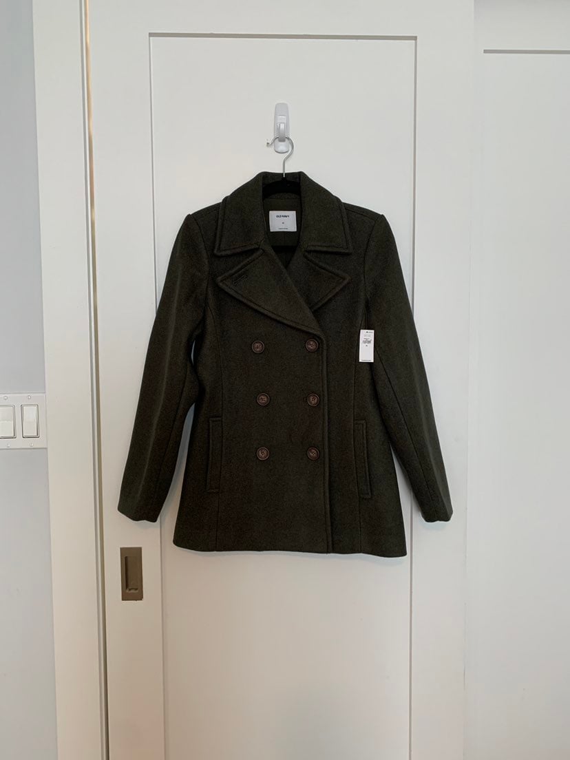 NEW Old Navy Peacoat