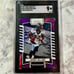 Dallas cowboy SGC 9 Javonte Williams Absolute Rookie Card Purple Rain 5/10