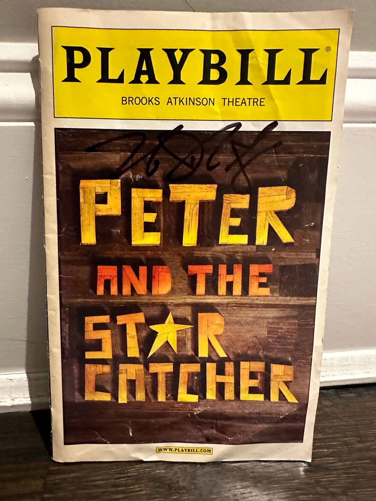 Peter and the Star Catcher Signed Broadway Playbill