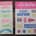 Victoria's Secret PINK Collectible Bundle Stickers Patches Keychain