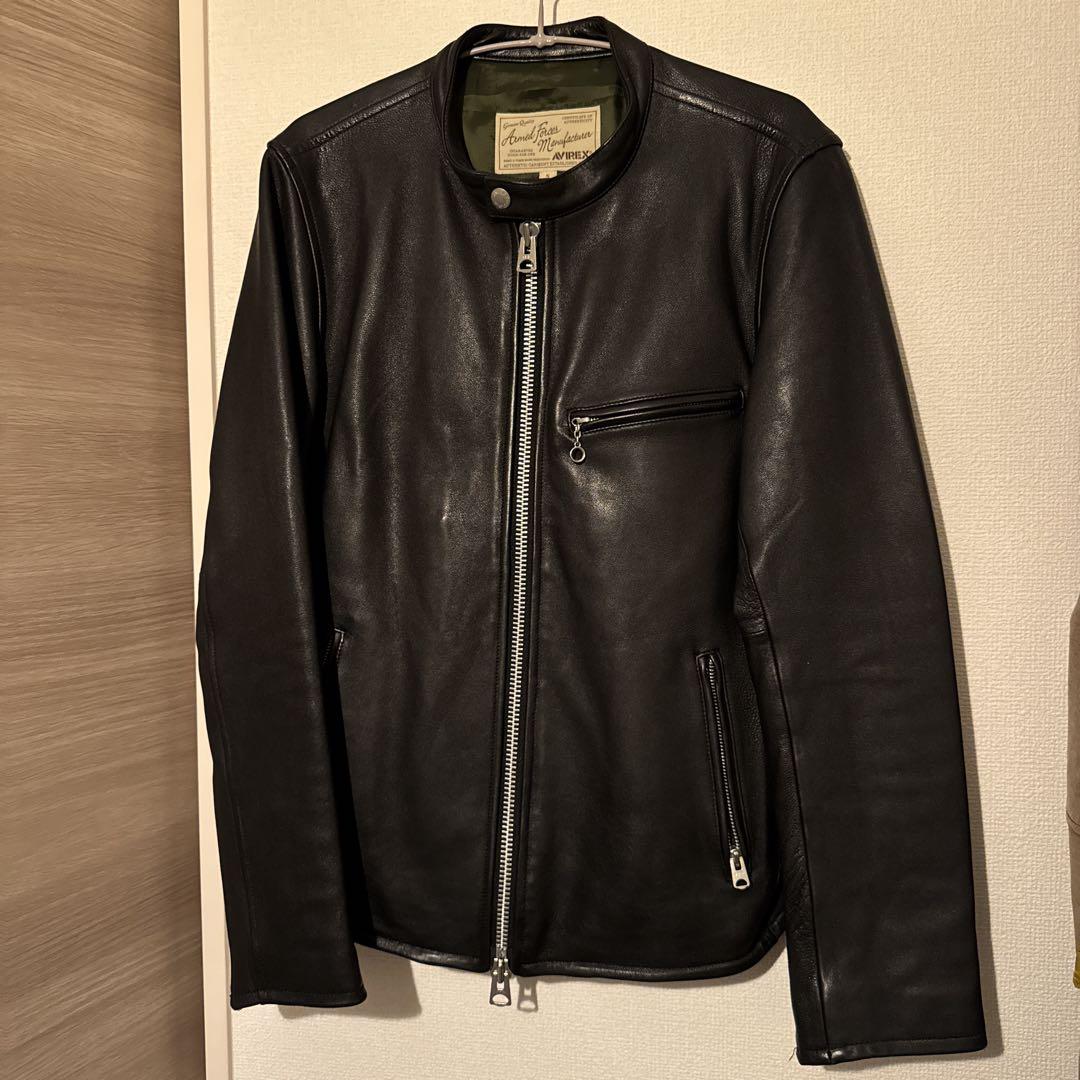 Subciety Special order AVIREX SINGLE RIDER'S JACKET #PF25NW