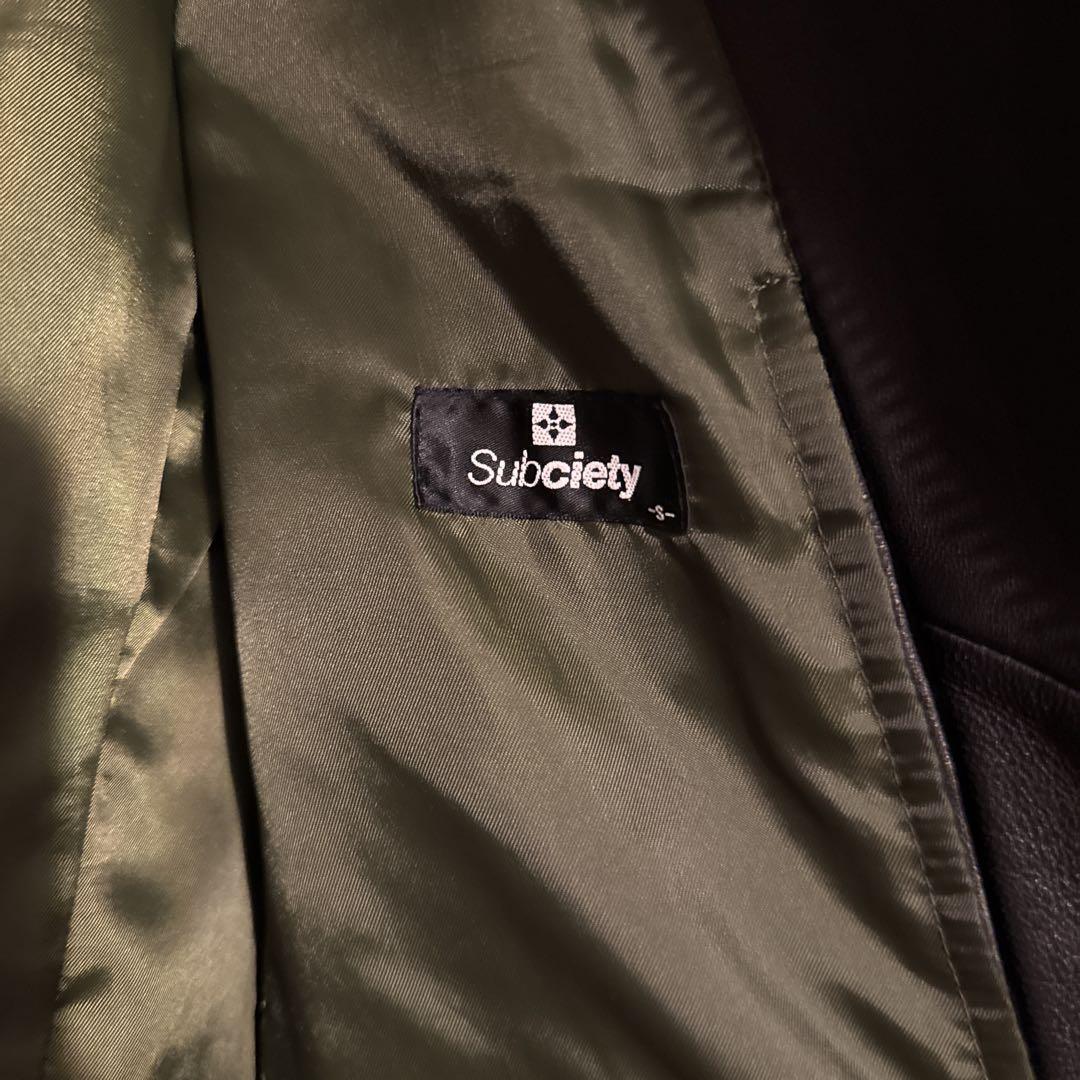 Subciety Special order AVIREX SINGLE RIDER'S JACKET #PF25NW