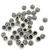 Lot of 14 Sterling Bali bead caps. Sv37