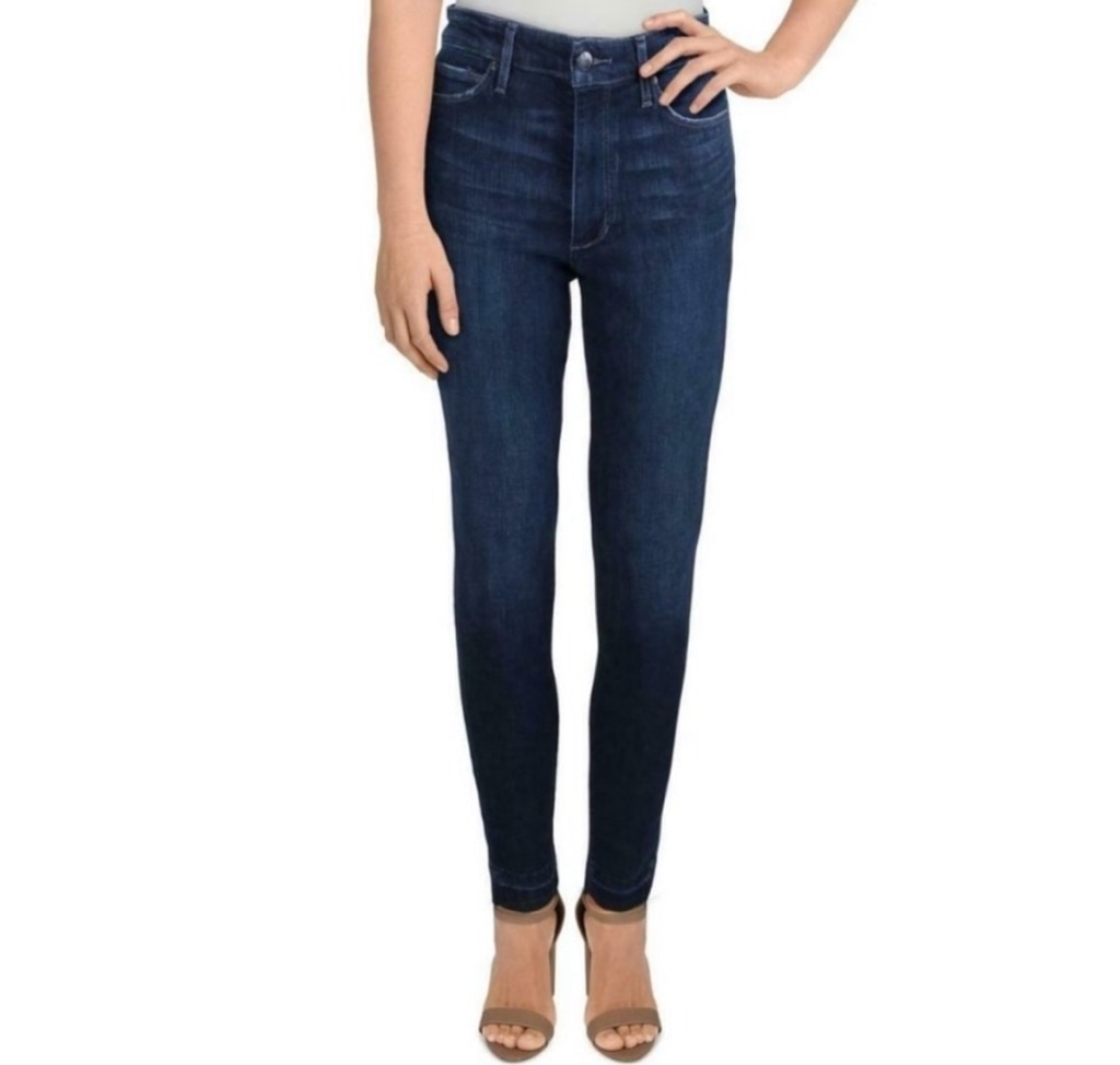 Joes High Rise Skinny Ankle Jeans Women’s Blue Denim Stretch Size 32x27