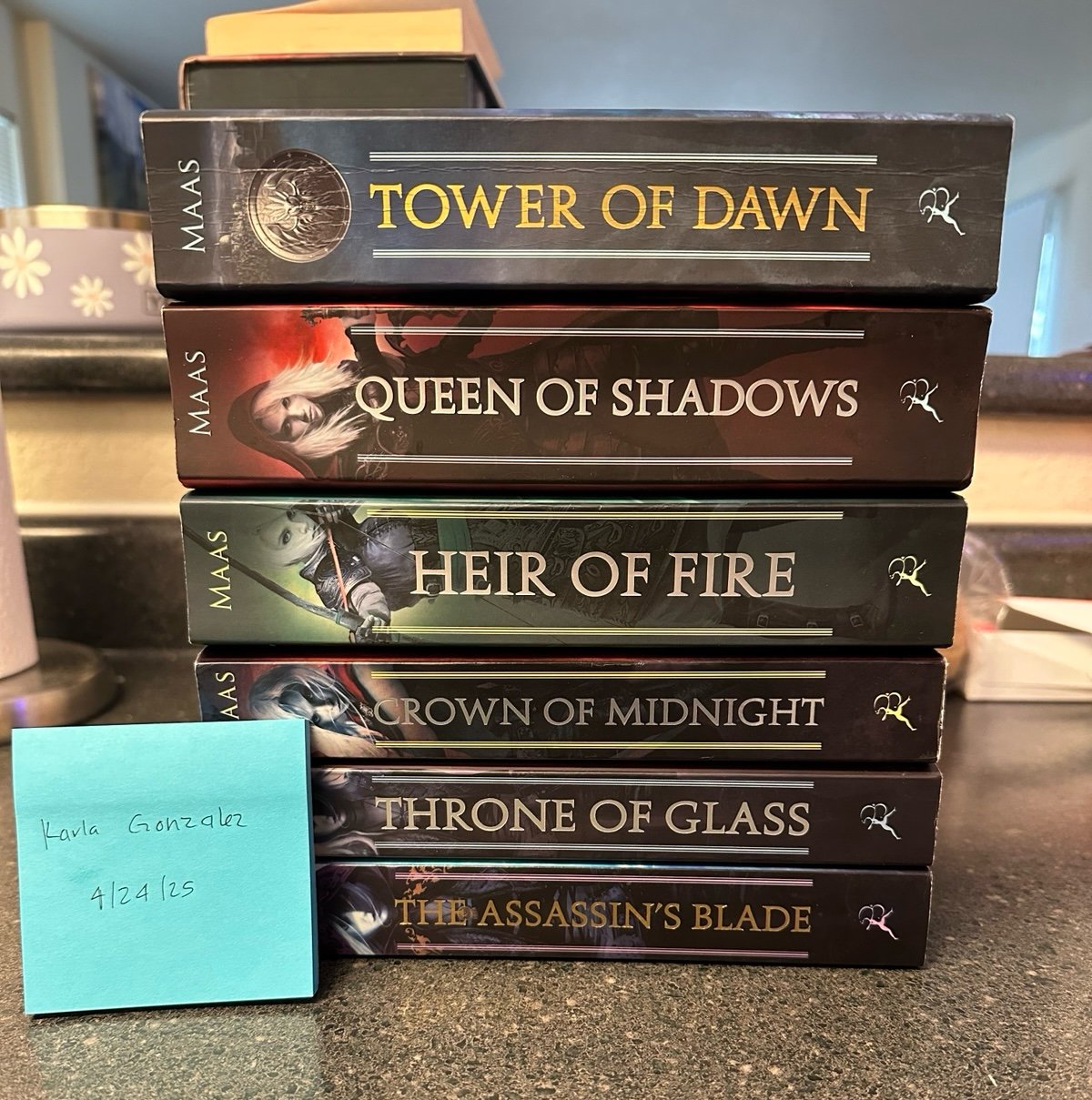 Throne of Glass and other books