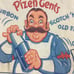 Vintage 1950s bartender apron 26 x 35
