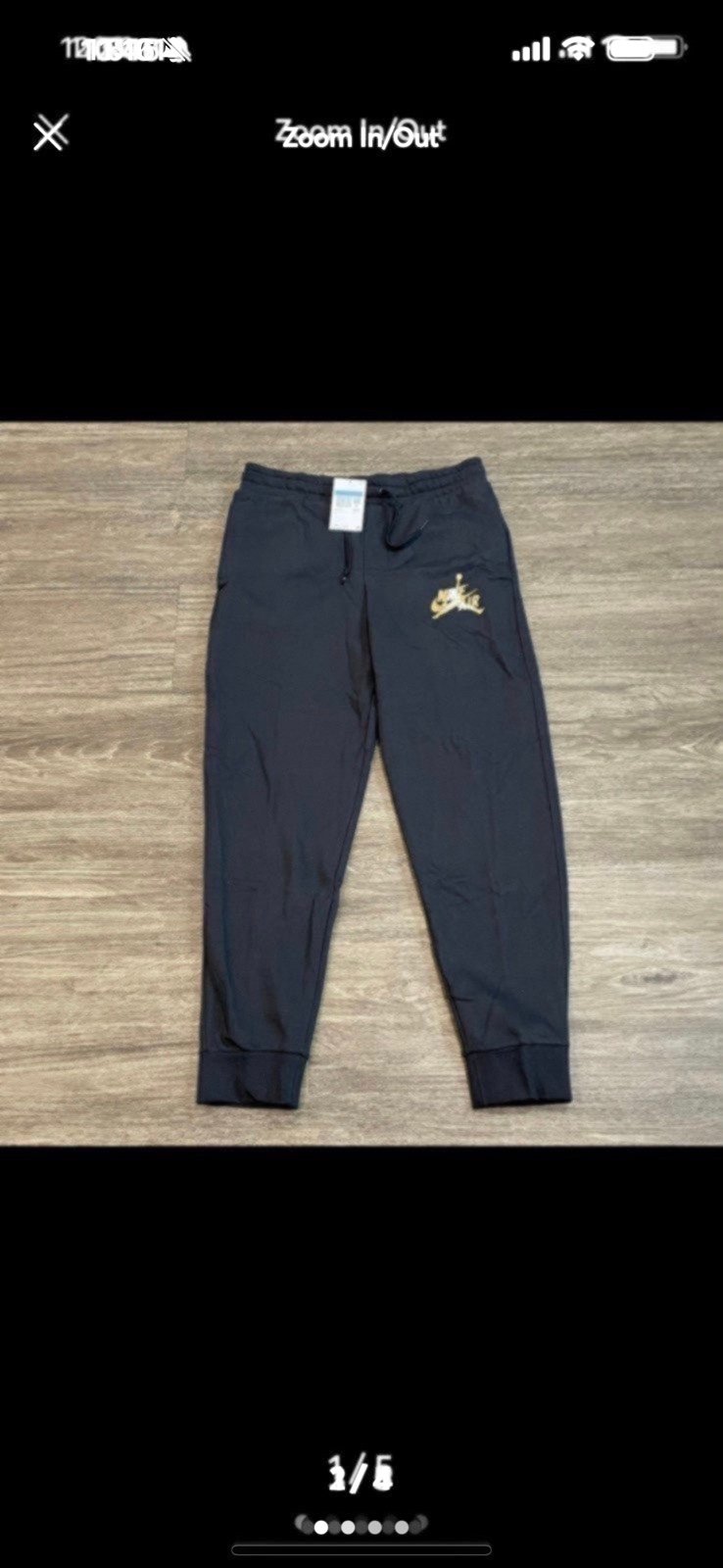 Nike Air Jordan Joggers Sz M. New with tags