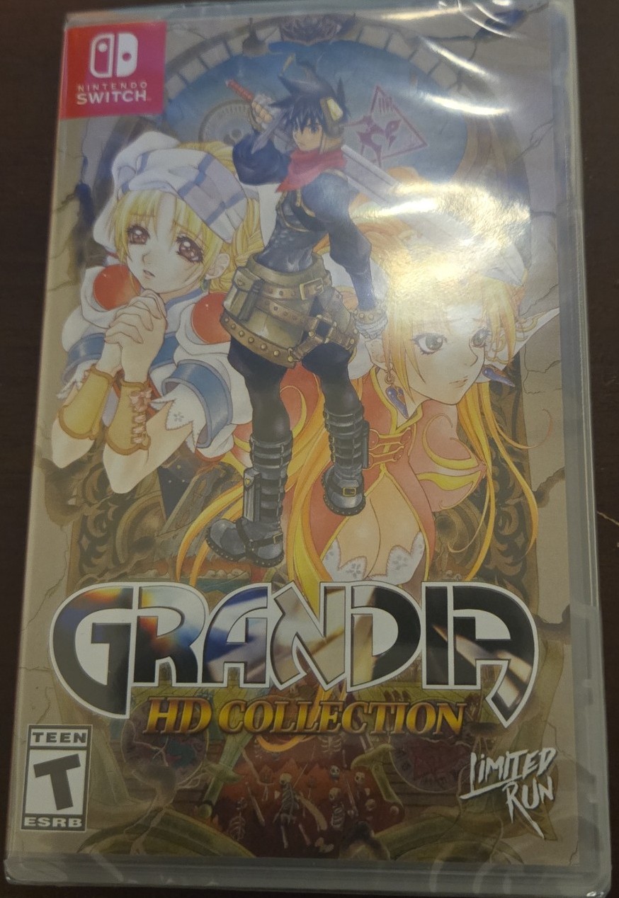 Grandia HD Collection w/limited run card