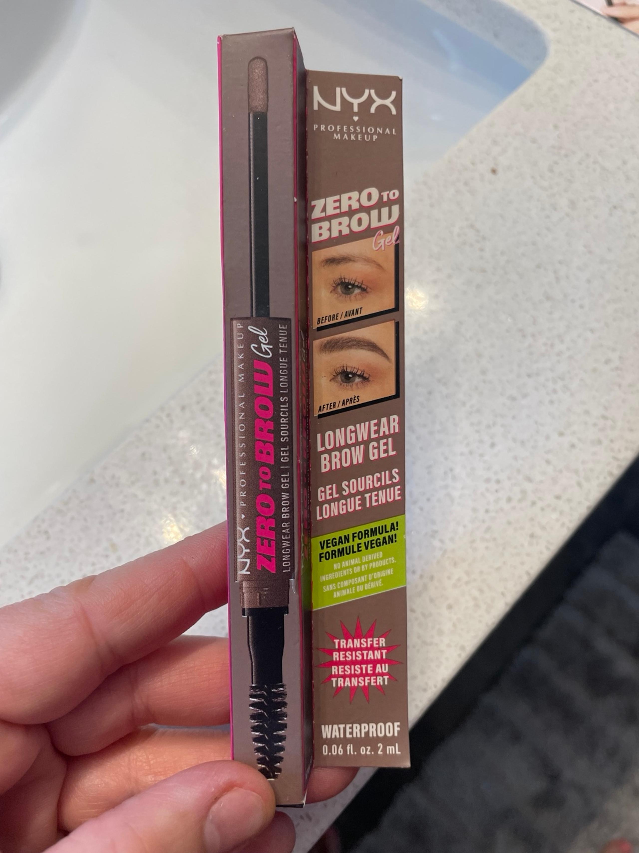 NYX Zero To Brow Gel
