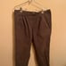 Cinq a Sept Brown/Green Pleated Pull On Pants