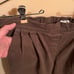 Cinq a Sept Brown/Green Pleated Pull On Pants