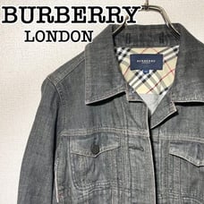 BURBERRY G Jean Nova Check 46 Denim Jacket
