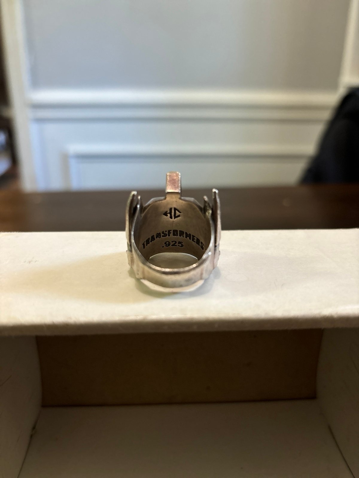 Han Cholo Optimus prime ring - detail
