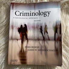 Criminology Sixth Edition Book