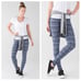 Lululemon Wunder Under Pant III Space Dye Twist Sapphire Blue Multi Leggings