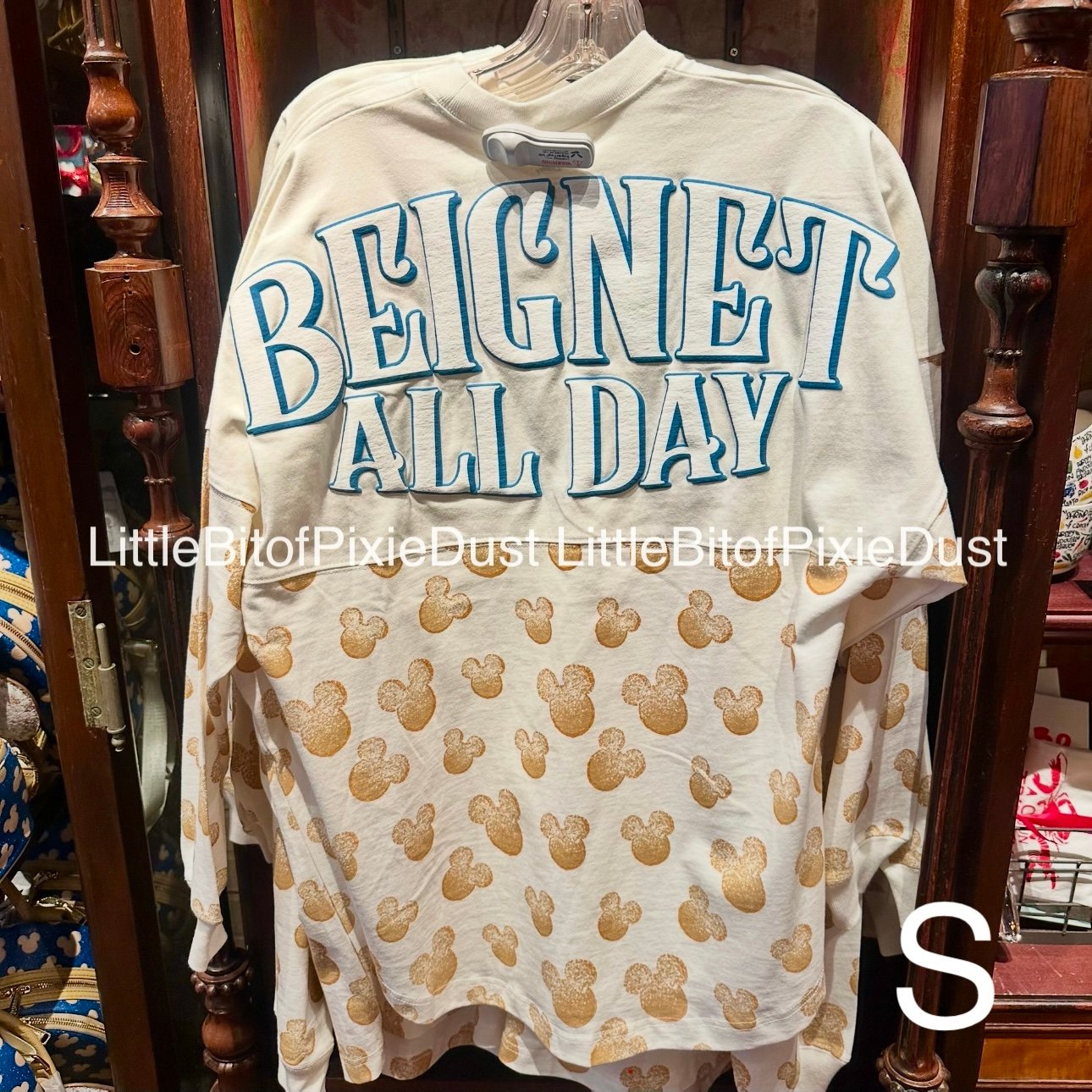 Disney Parks Disneyland Beignet All Day Spirit Jersey Small