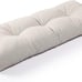 Non slip Tufted Memory Foam Bench Cushion, Fade Shield Water Resistant