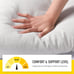 Non slip Tufted Memory Foam Bench Cushion, Fade Shield Water Resistant