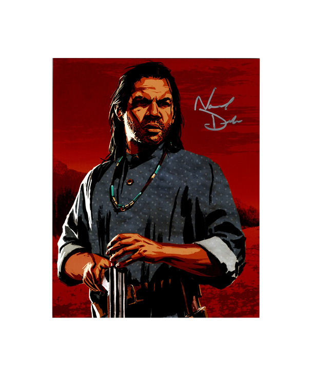 Noshir Dalal Signed Autographed Red Dead Redemption 2 Charles 8x10 Photo