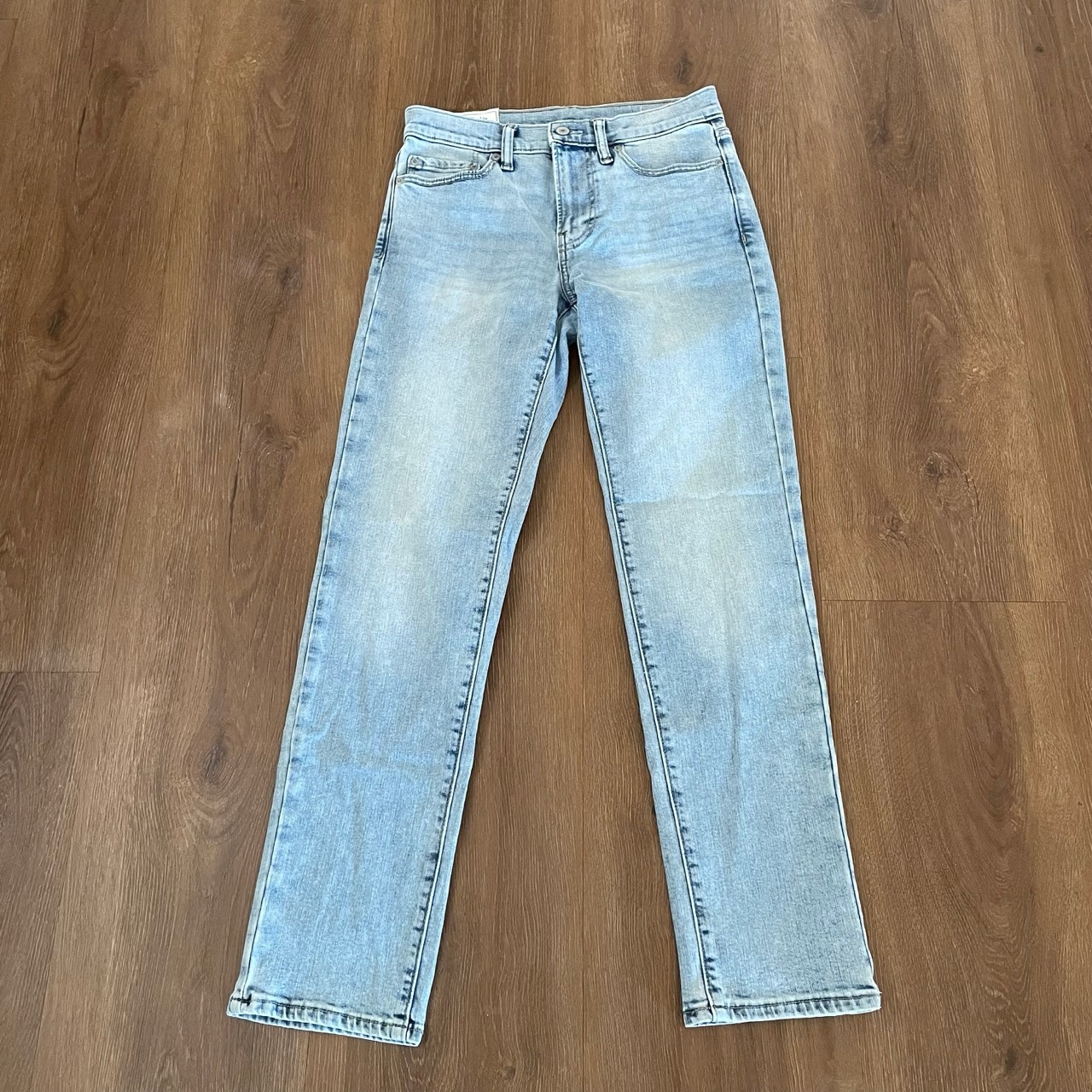 Abercrombie & Fitch Straight Stretch Jeans Light Wash Denim Men's Size 29x32
