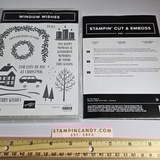 Stampin Up - Window Wishes with Window Dies