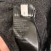New Balenciaga Metallic Open Back Long Sleeve Shimmer Top Small
