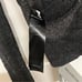 New Balenciaga Metallic Open Back Long Sleeve Shimmer Top Small