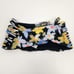 L*Space Kit Bikini Top Strapless Convertible Size Small Black Floral NWT