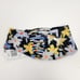 L*Space Kit Bikini Top Strapless Convertible Size Small Black Floral NWT