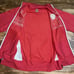 Nike Team Arsenals FC Gunners Football Soccer Zip Sweatshirt Mens Size Large L