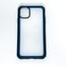 iPhone 11 Full Body Case - Black/Cyan