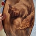 Large religious Vintage J Reed 1967 Come Unto Me Jesus Hands on wood