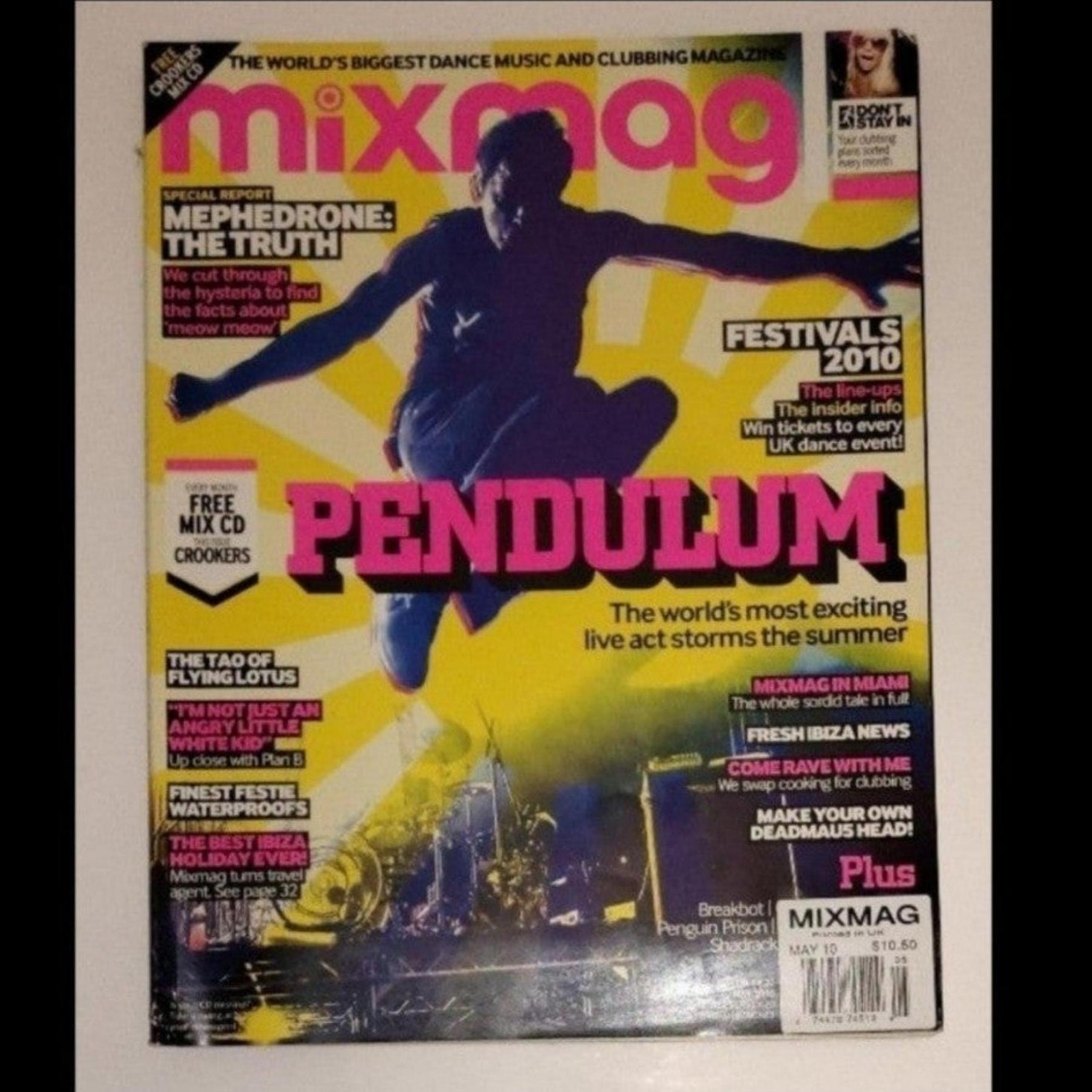 VTG MixMag №228 Pendulum May 2010 Music EDM Rave Dance Magazine Party DJ DeeJay