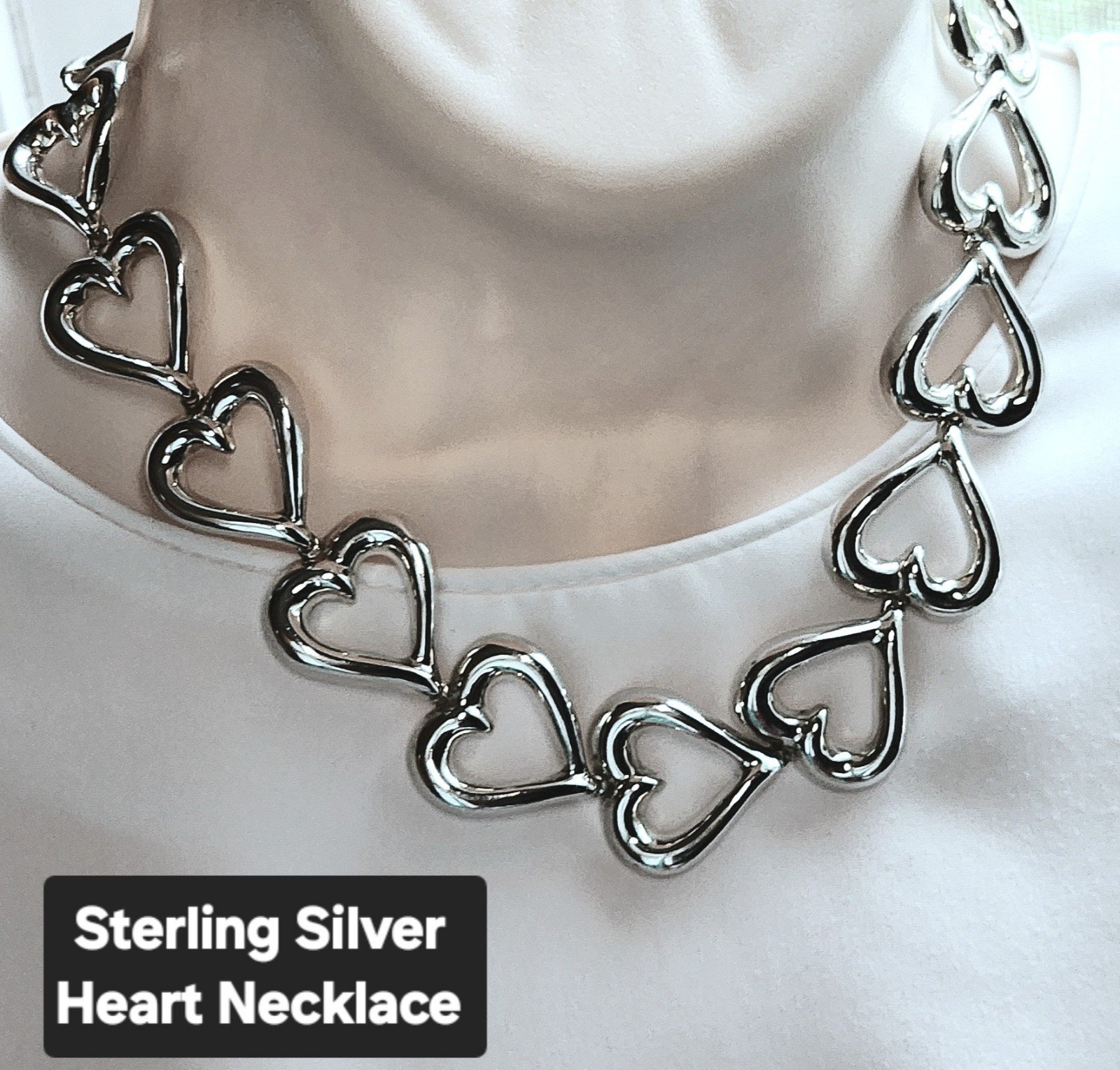 Sterling Silver Heart Necklace